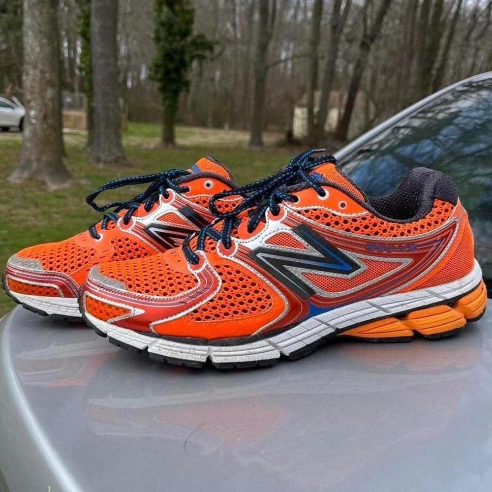 New Balance 860-V-3 orange - Picture 1 of 8